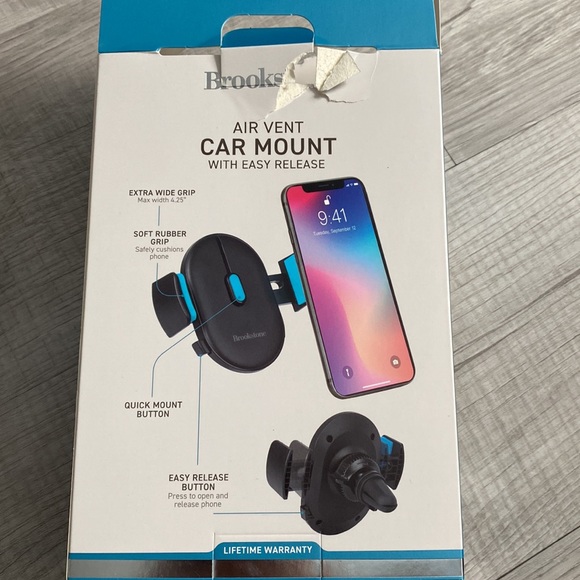 Brookstone Cell Phones & Accessories Brookstone Air Vent Car Mount